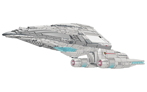 Mecabricks.com | USS Dauntless (NCC-80816) Dauntless-class