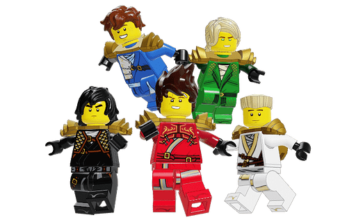 Mecabricks.com | ninjago 15th anniversary zx suits