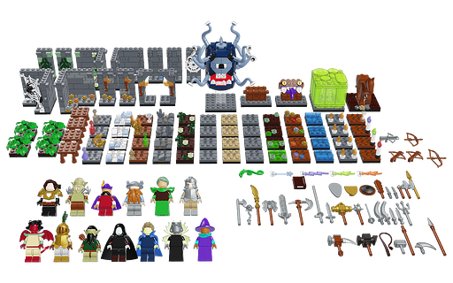 Mecabricks.com | D&D miniatures