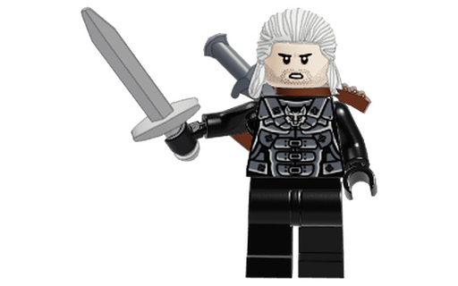 Lego geralt best sale of rivia