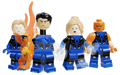 奇祭のプルフィネス Mecabricks.com | waferVerse | The Fantastic Four