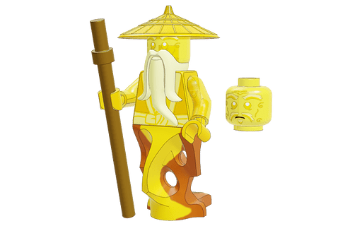 Mecabricks.com | Ninjago Dragons Rising: Master Wu