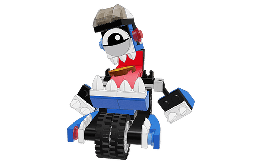 Mecabricks.com | Mixels Re-Mixed: Tiketz (Cookironi included!)